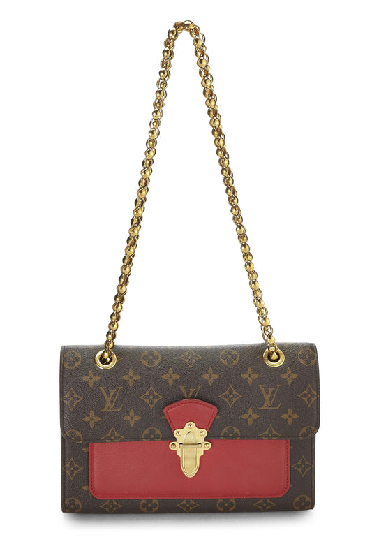 Louis Vuitton, Red Monogram Canvas Victoire, Red