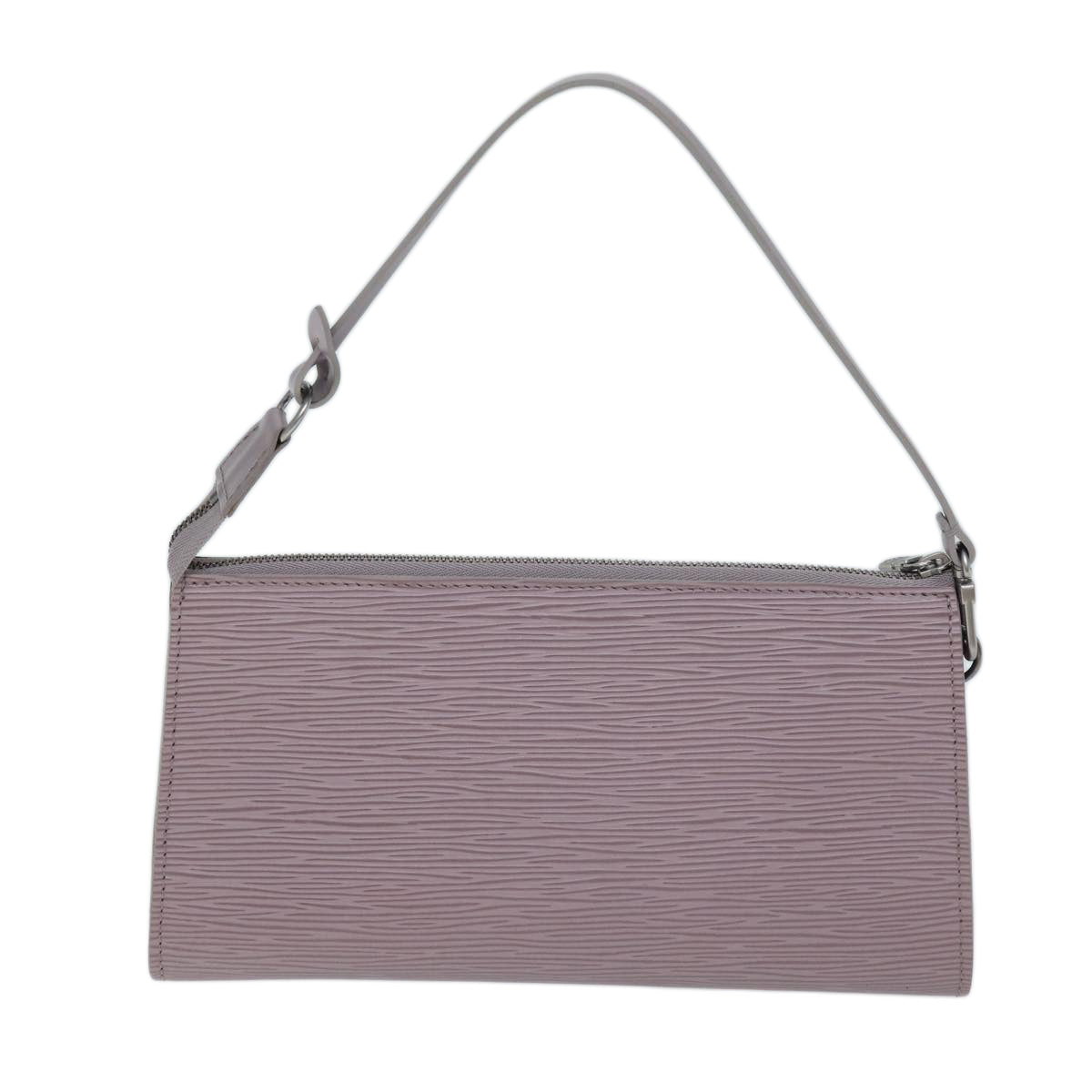 LOUIS VUITTON Epi Pochette Accessoires Accessory Pouch Lilac M52982 Auth 71672