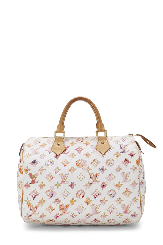 Louis Vuitton, Richard Prince x Louis Vuitton White Monogram Watercolor , White