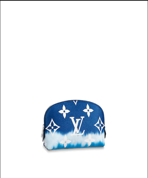 Louis Vuitton Escale Pochette Cosmetique Bleu