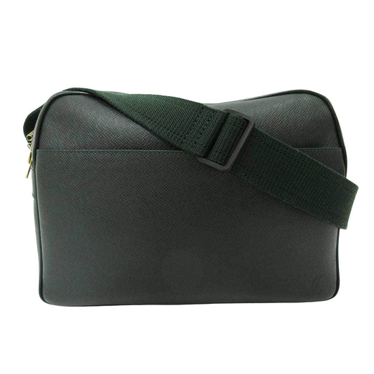 Louis Vuitton Green Leather Reporter pm shoulder bag