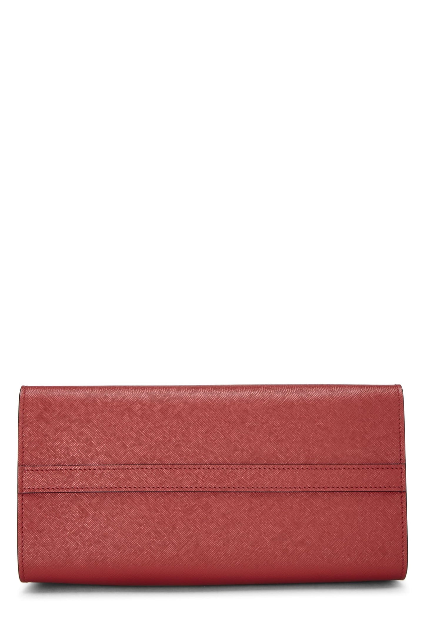 Prada, Red Saffiano Leather Monochrome Bag Small, Red
