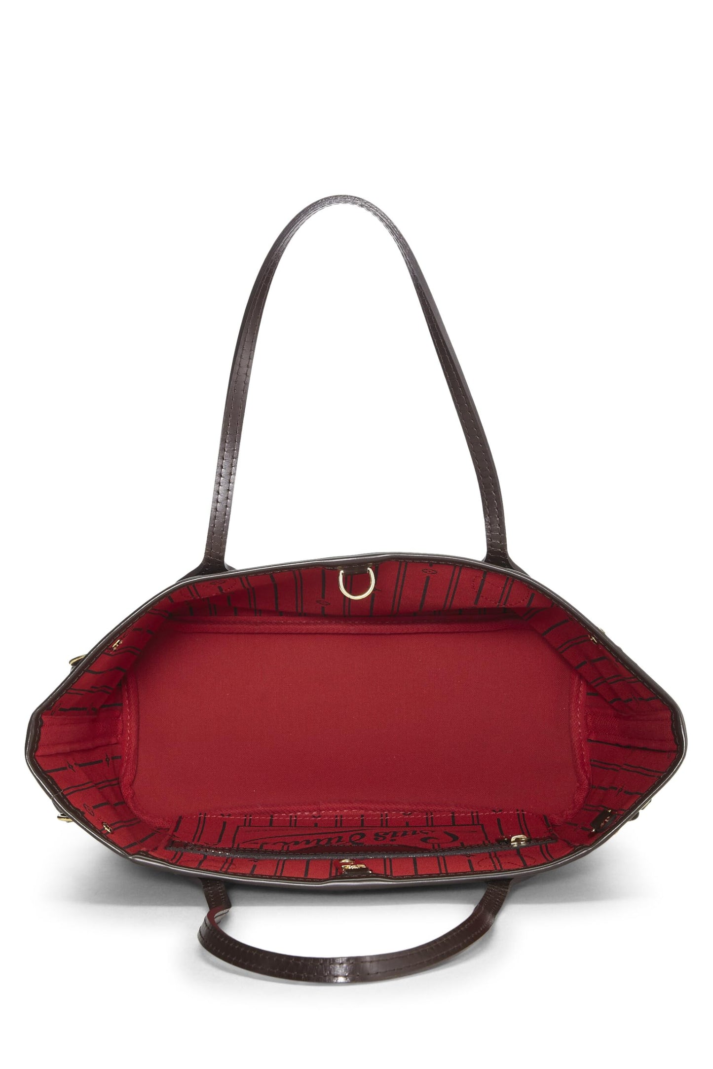 Louis Vuitton, Damier Ebene Neverfull PM, Brown