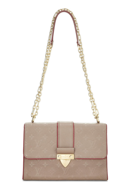 Louis Vuitton, Bronze Monogram Empreinte Saint Sulpice PM, Beige