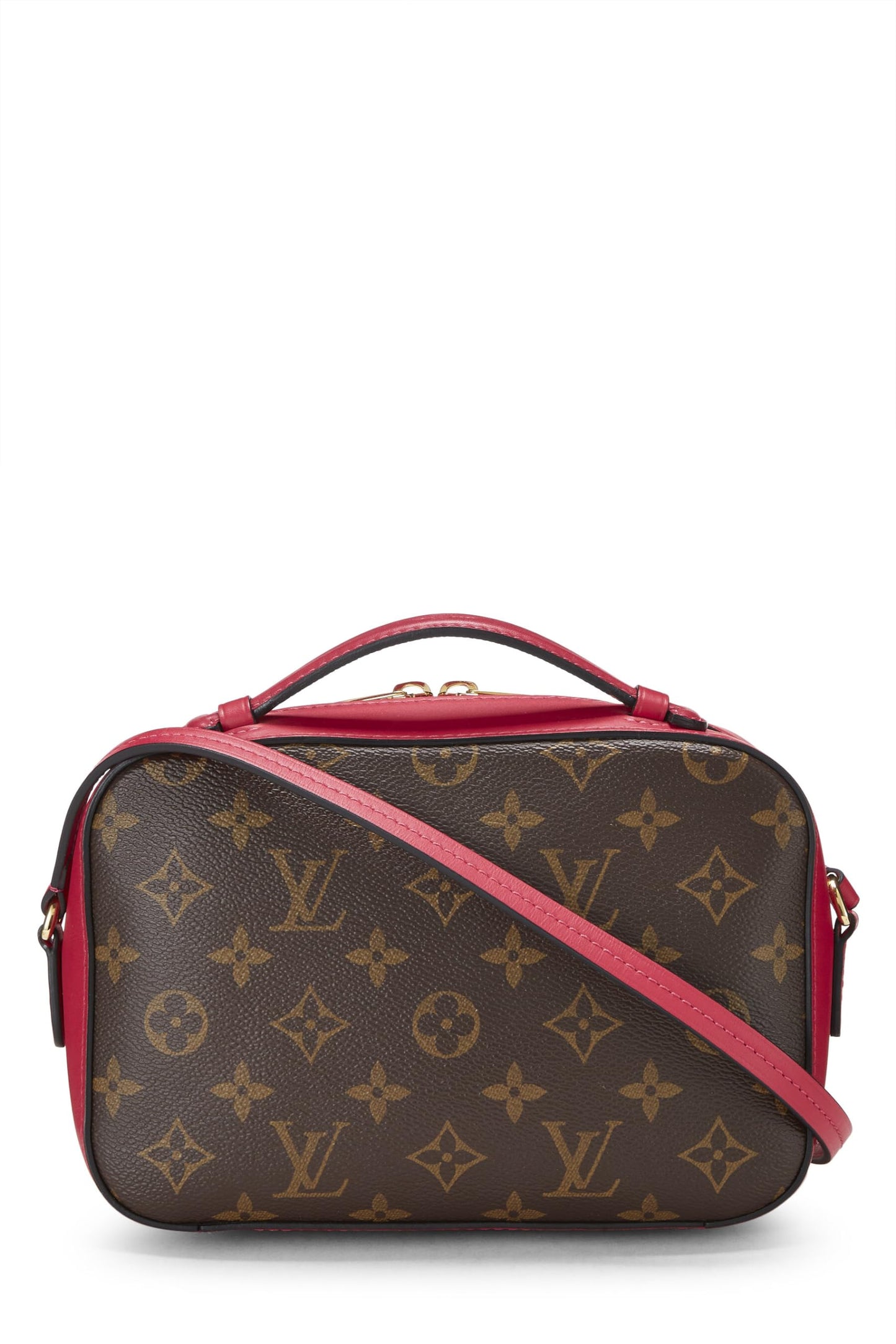 Louis Vuitton, Pink Monogram Canvas Saintonge, Pink