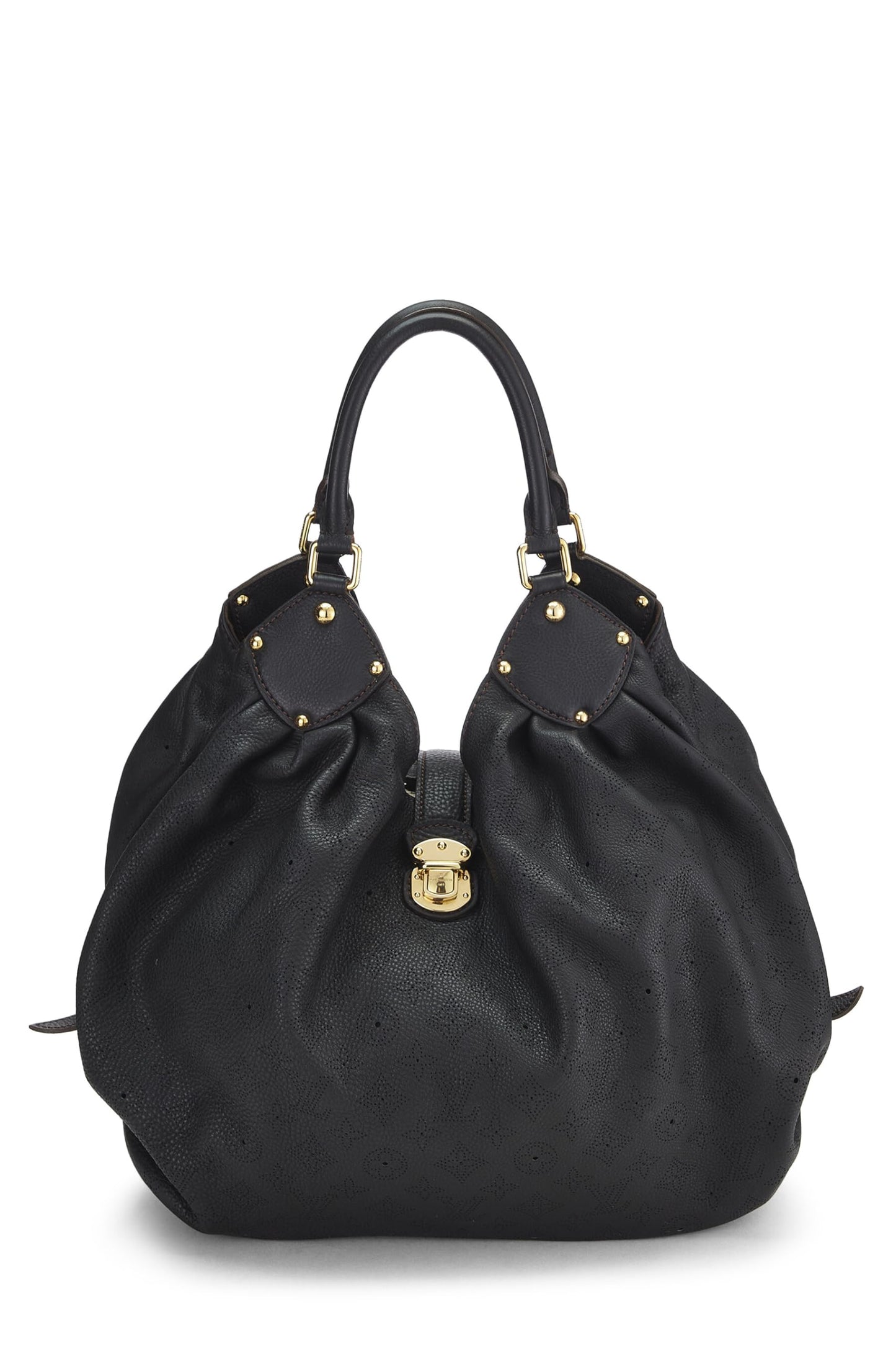Louis Vuitton, Black Monogram Mahina XL, Black