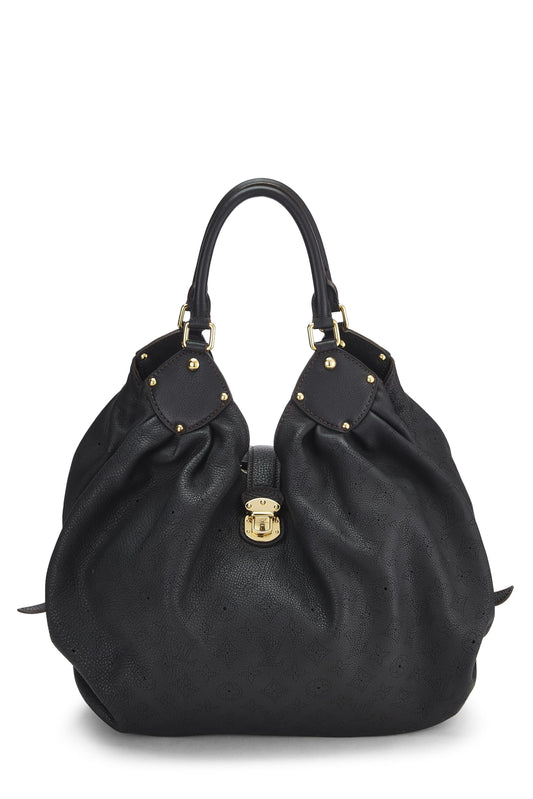 Louis Vuitton, Black Monogram Mahina XL, Black