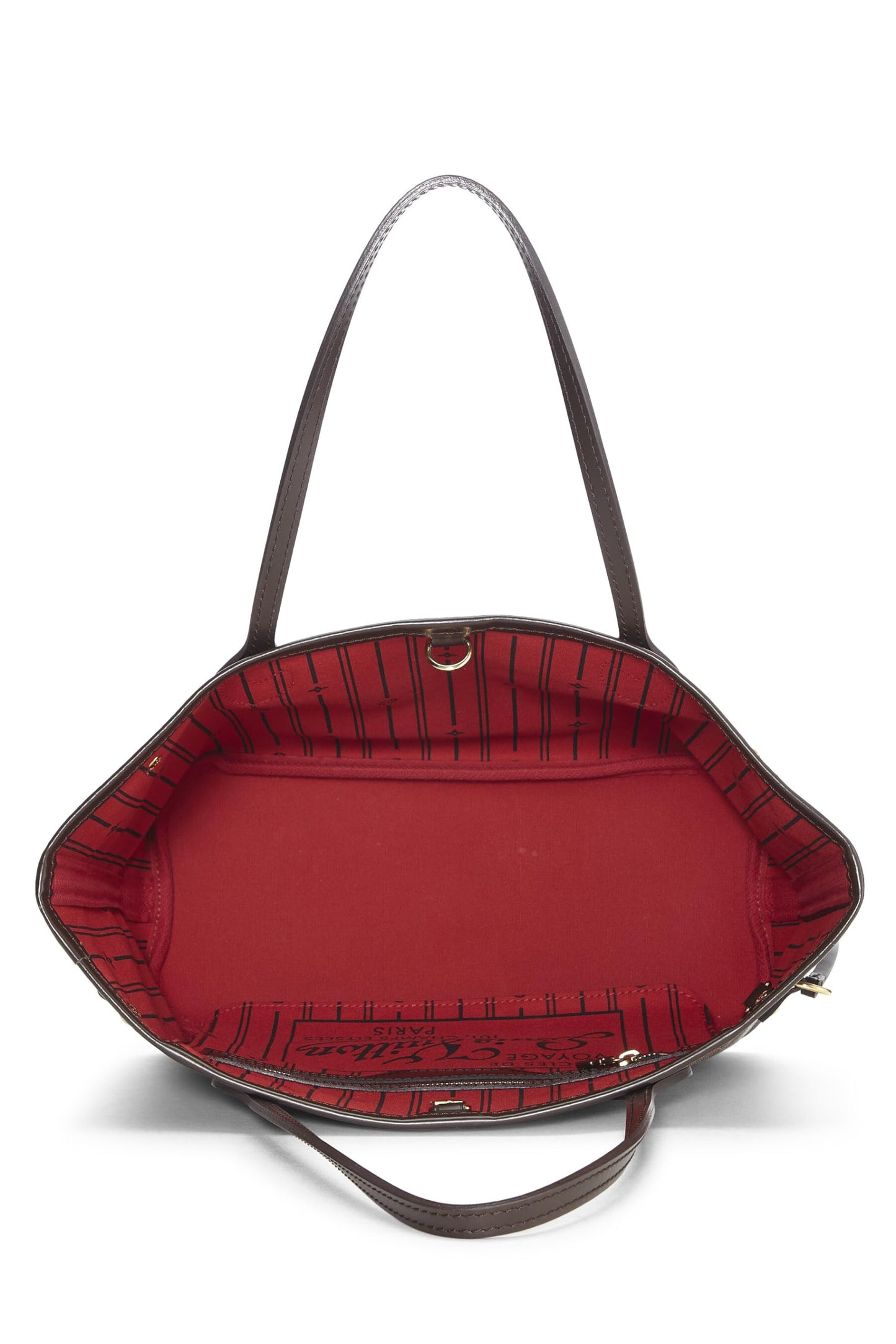 Louis Vuitton, Damier Ebene Neverfull PM, Brown