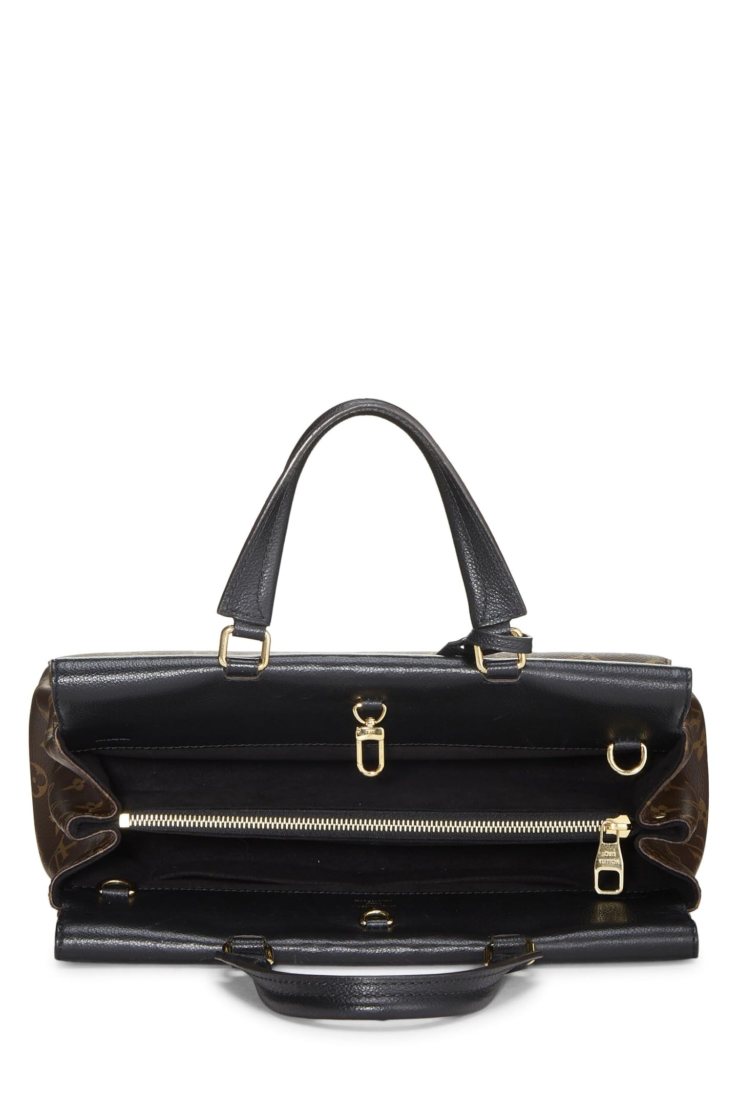 Louis Vuitton, Black Monogram Canvas Venus, Black