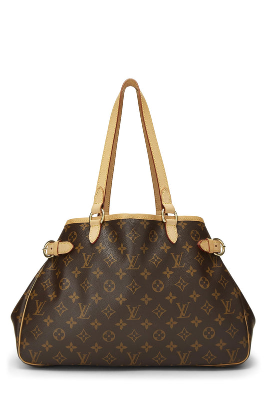 Louis Vuitton, Monogram Canvas Batignolles Horizontal, Brown
