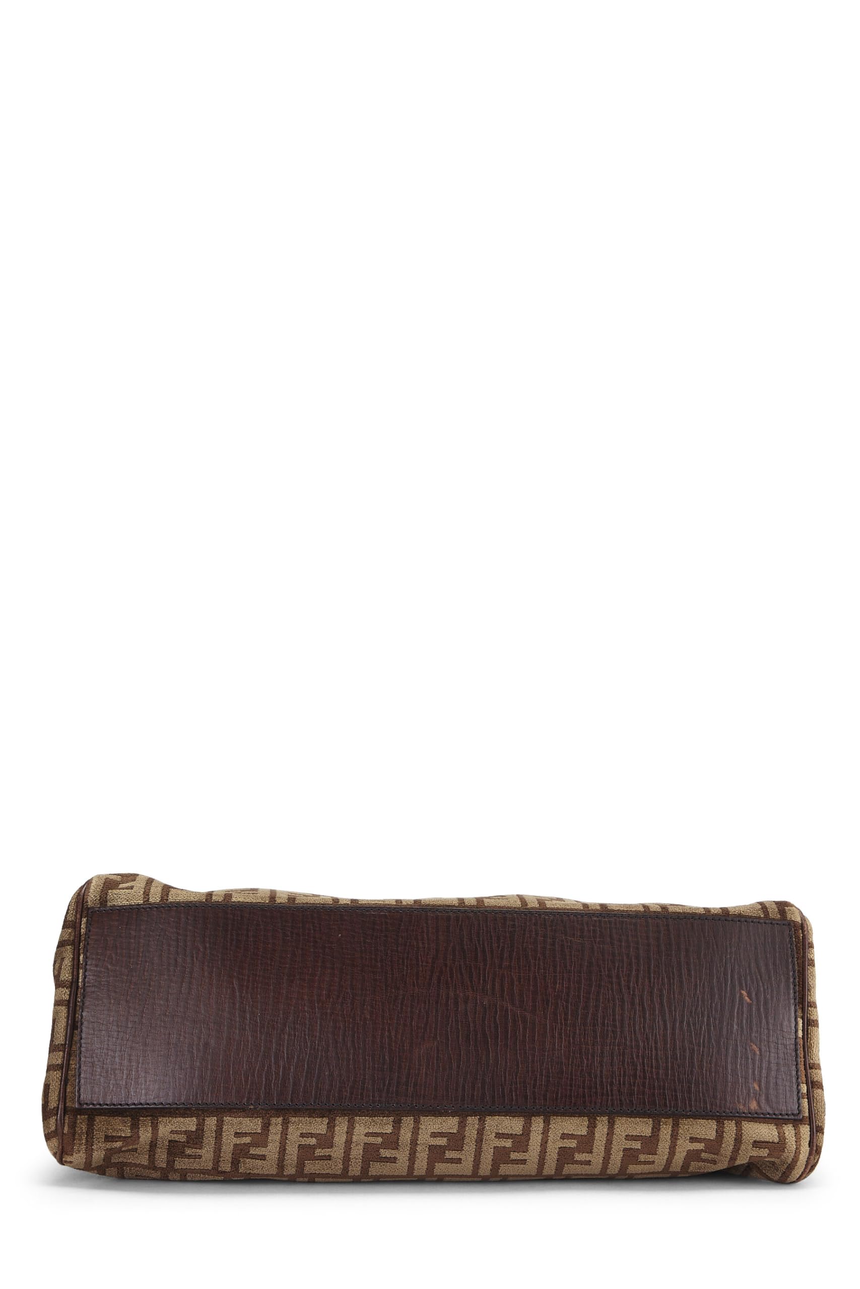 Fendi, Brown Zucca Velour Bag Du Jour Medium, Brown