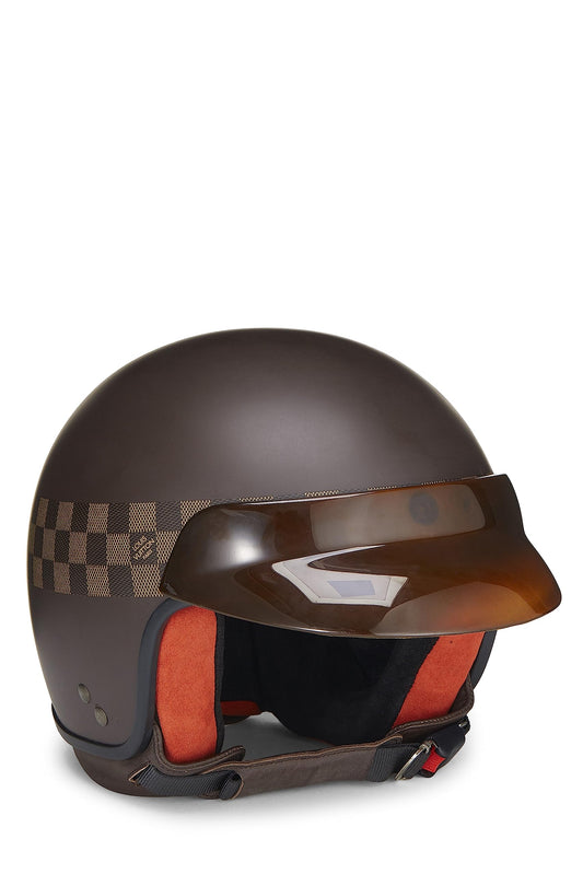 Louis Vuitton, Damier Ebene Mini Jet GM Casque Helmet, Brown