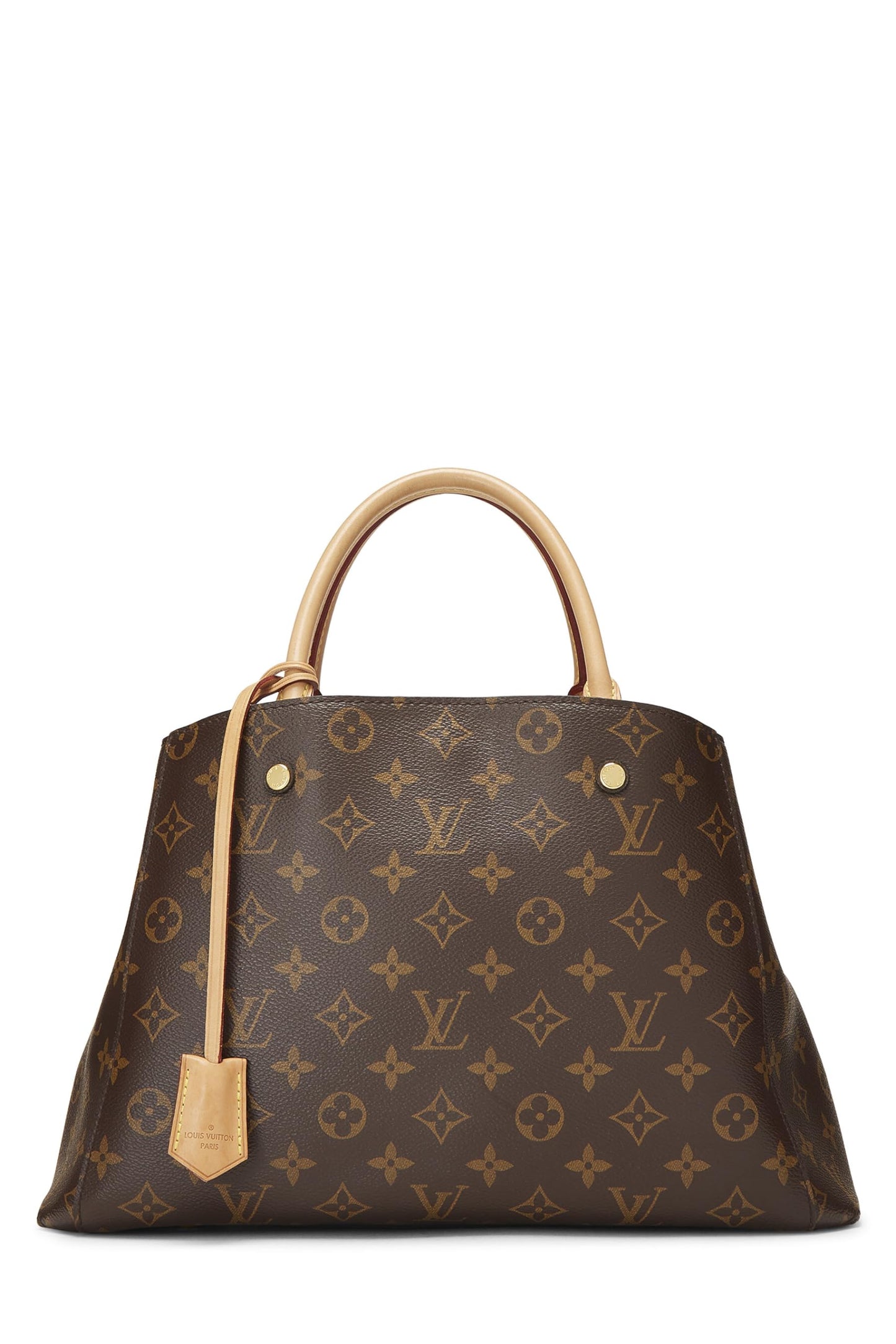Louis Vuitton, Monogram Canvas Montaigne MM, Brown