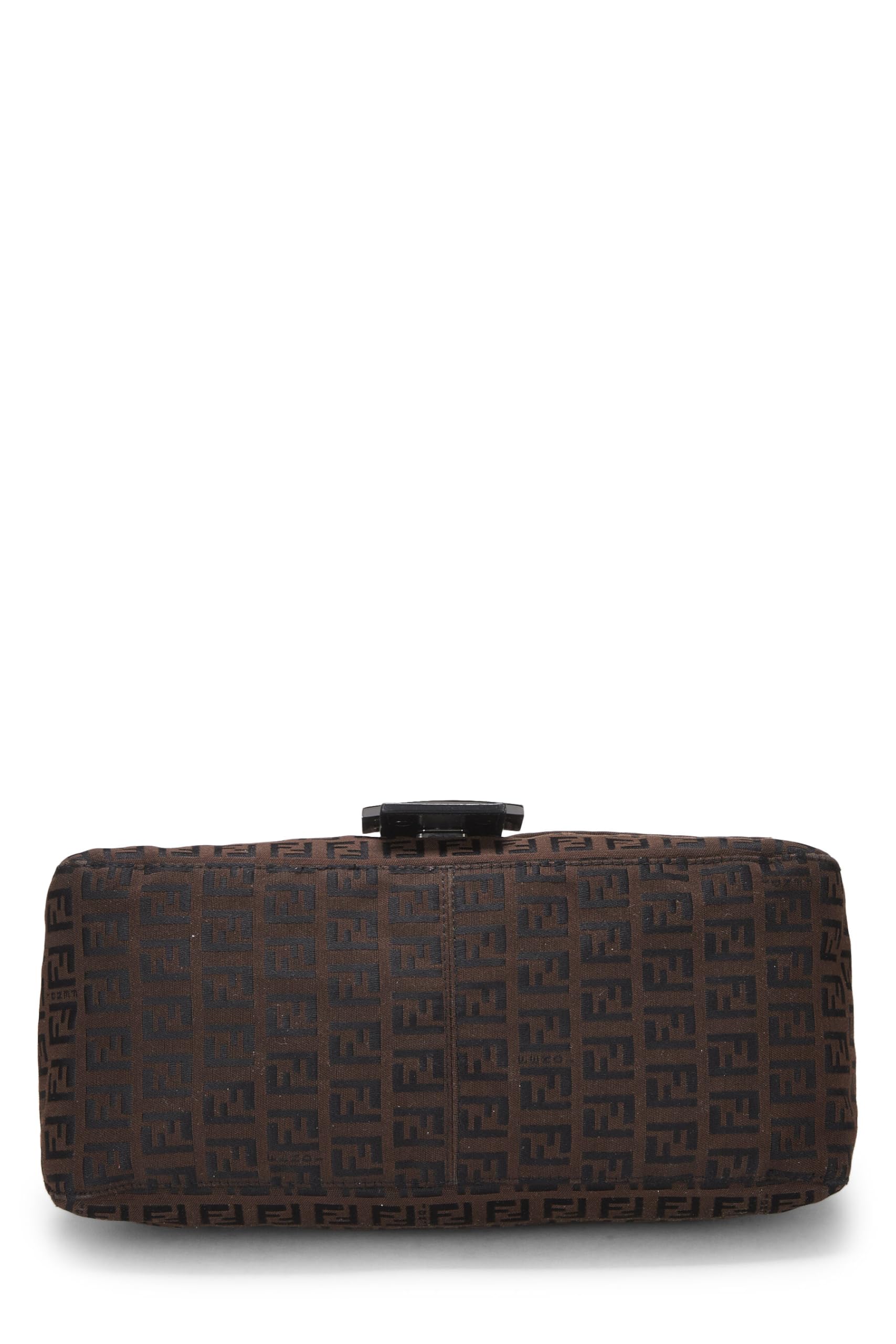 Fendi, Brown Zucchino Canvas Mama, Black