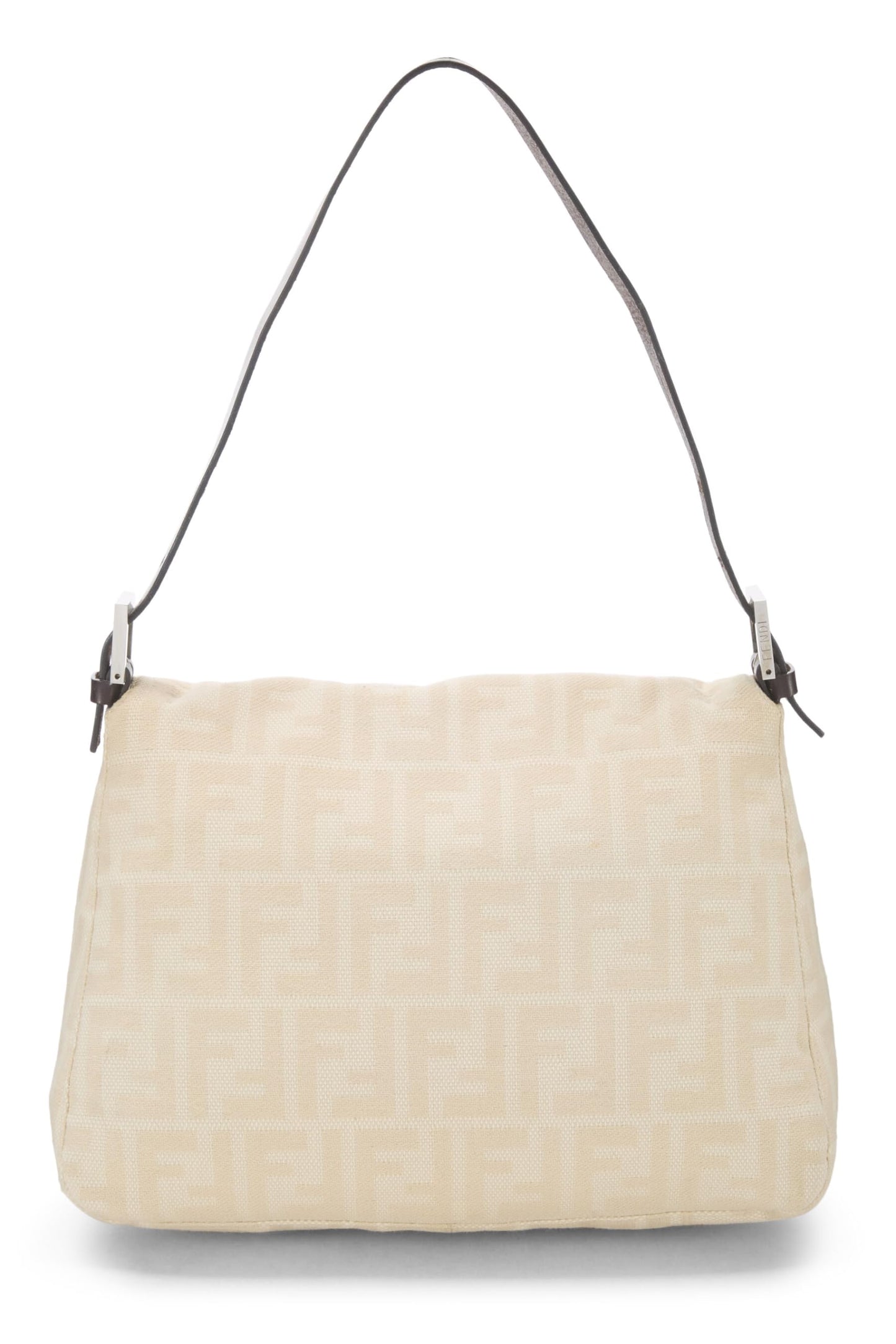 Fendi, Beige Zucca Canvas Mama, Beige
