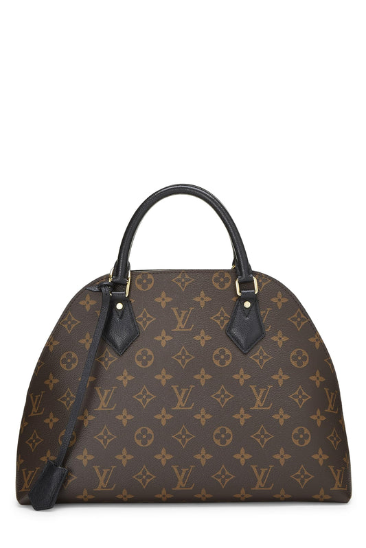 Louis Vuitton, Black Monogram Canvas Alma BNB, Black