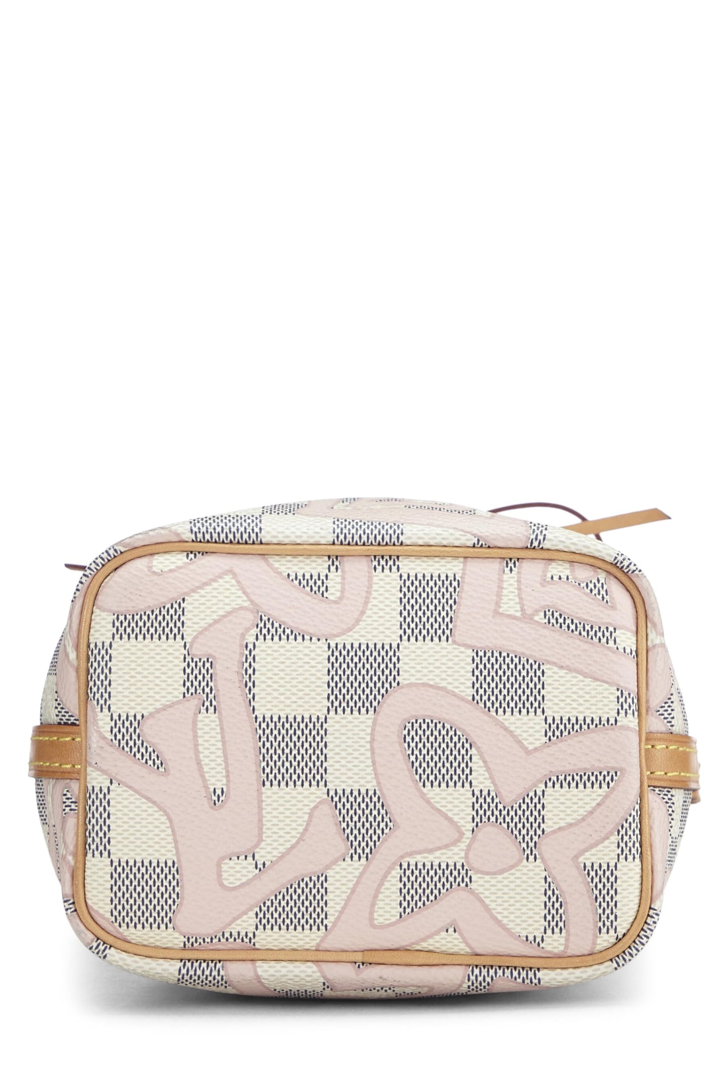 Louis Vuitton, Pink Summer Spirit Damier Azur Tahitienne Noé Nano, White