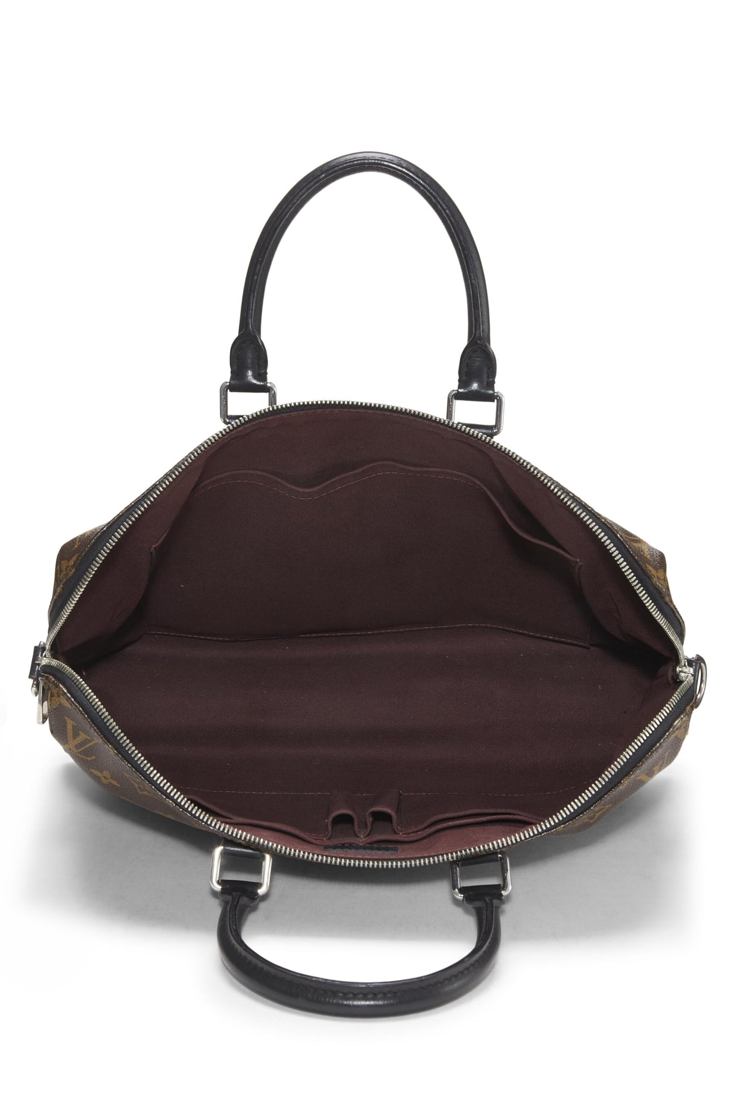 Louis Vuitton, Monogram Macassar Porte-Documents Jour, Brown