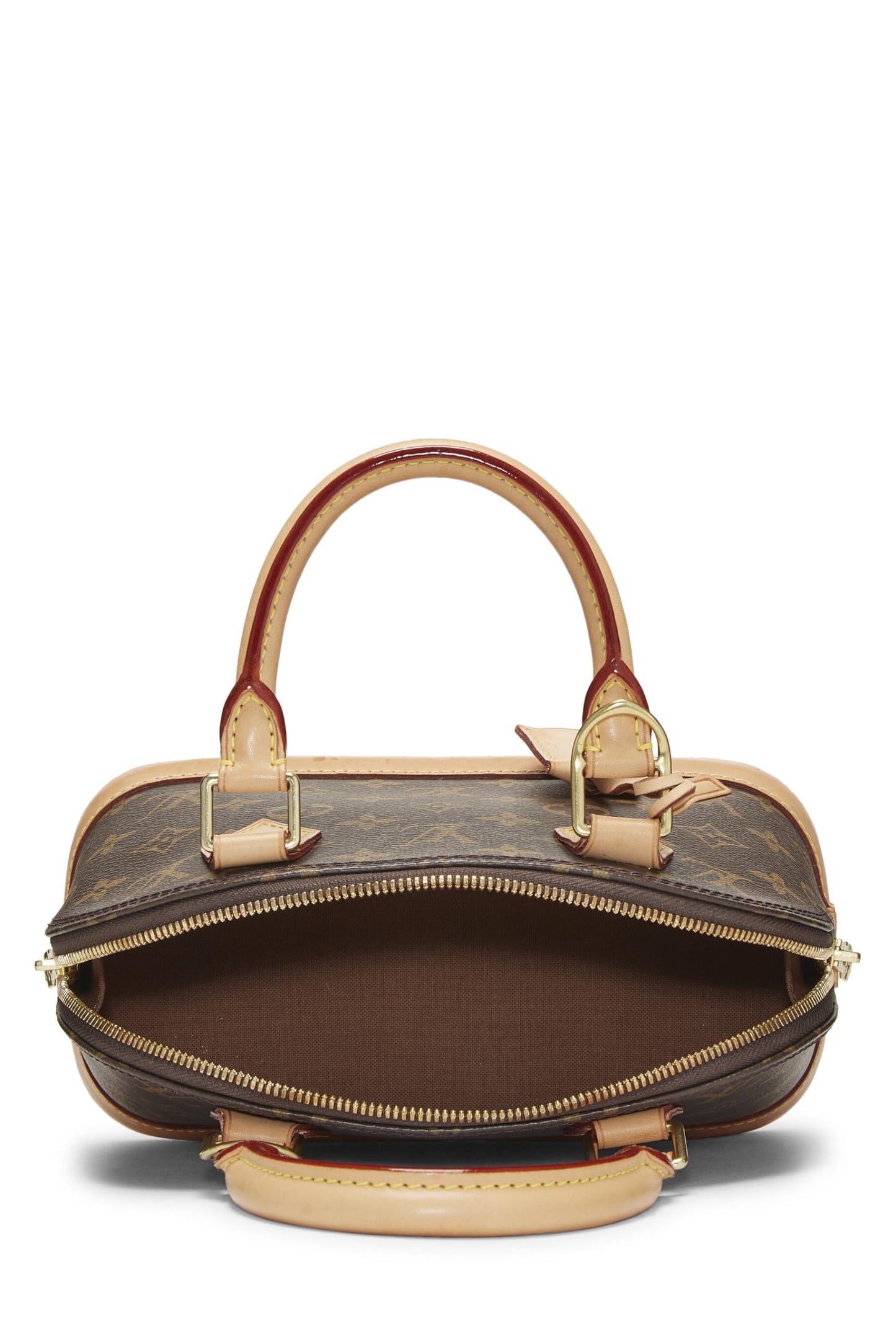 Louis Vuitton, Monogram Canvas Alma BB, Brown