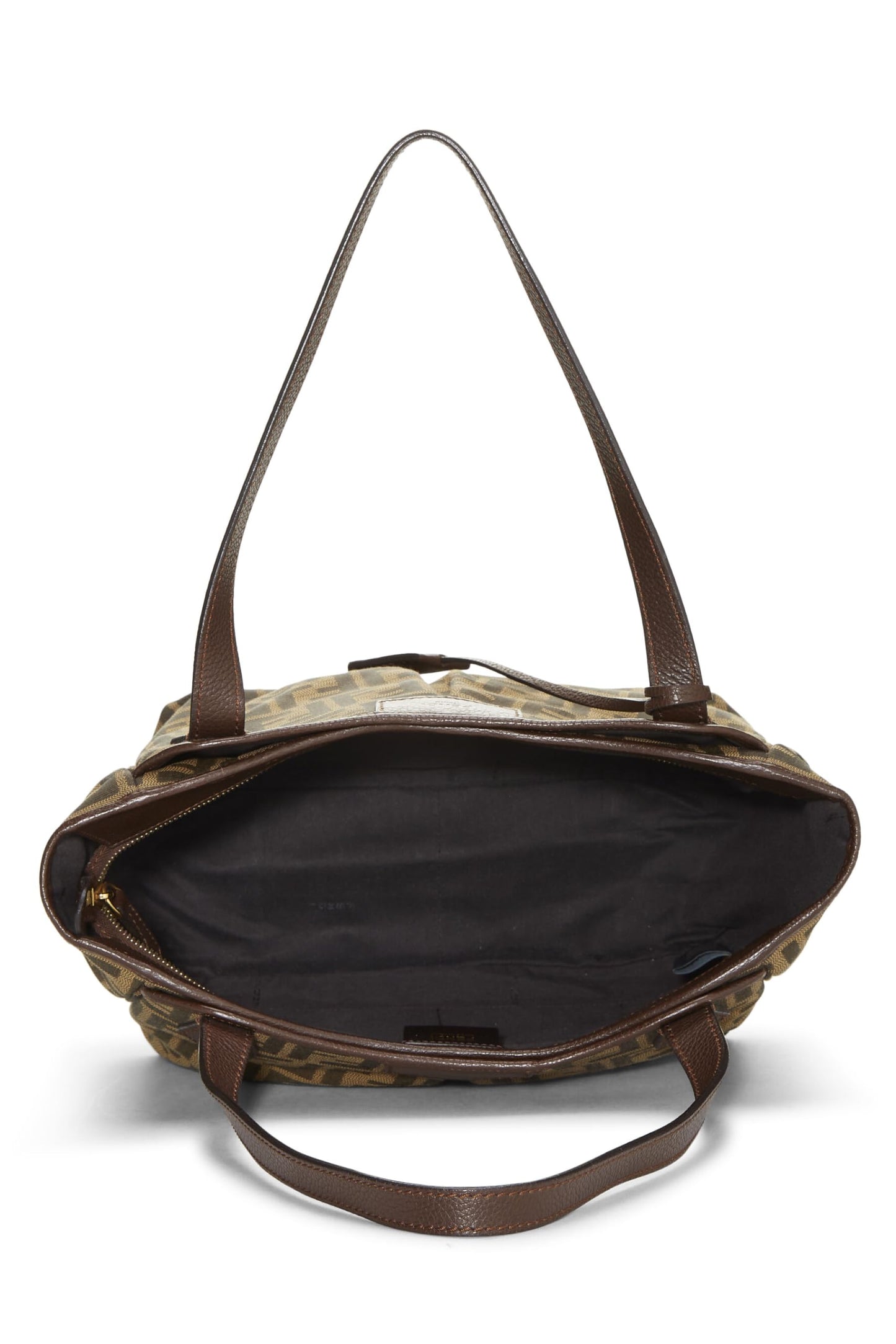 Fendi, Brown Zucca Canvas Grand Shopping Tote Medium, Brown