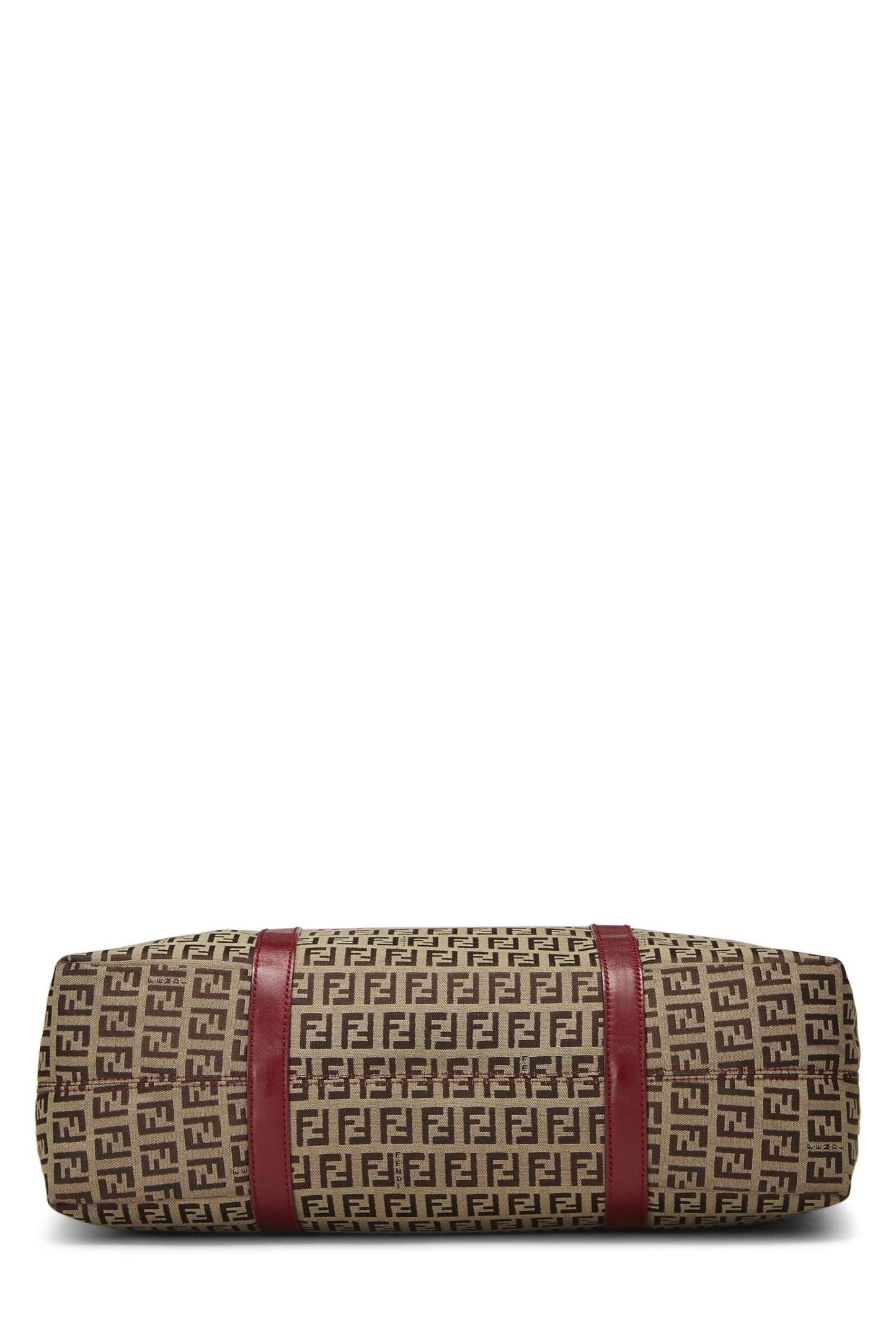Fendi, Red Zucchino Canvas Tote, Red