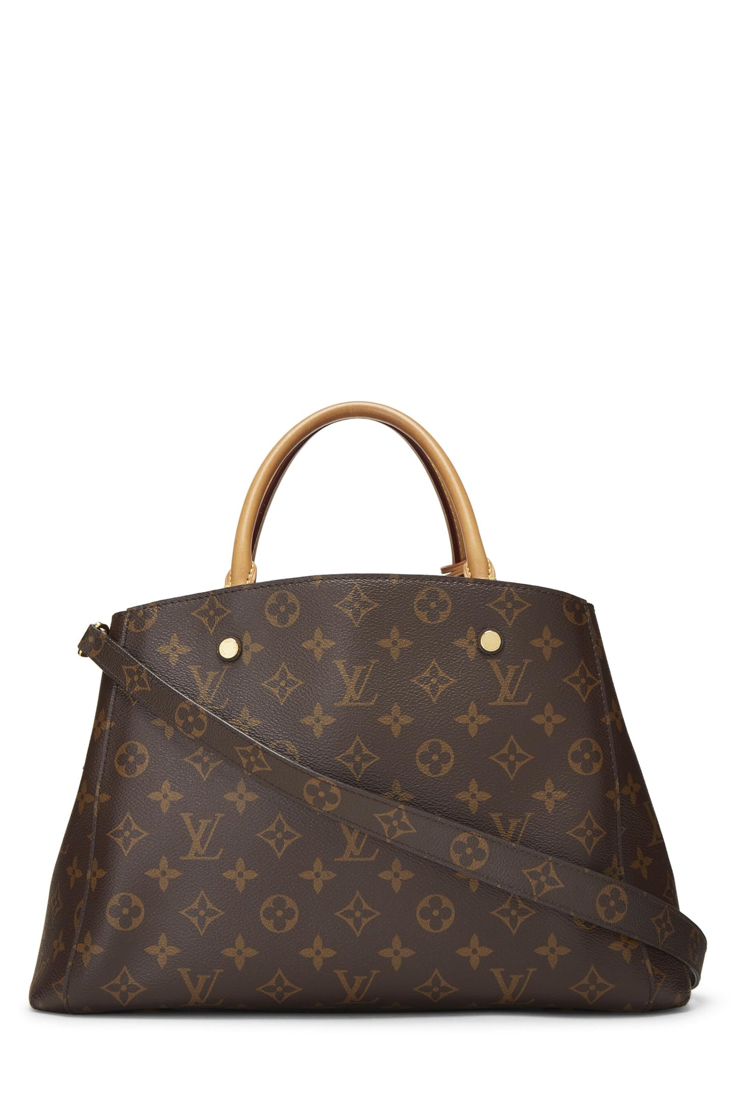Louis Vuitton, Monogram Canvas Montaigne MM, Brown