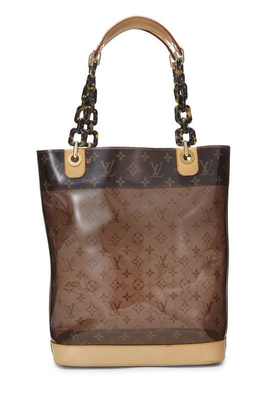 Louis Vuitton, Monogram Ambre Vinyl Cabas MM, Brown
