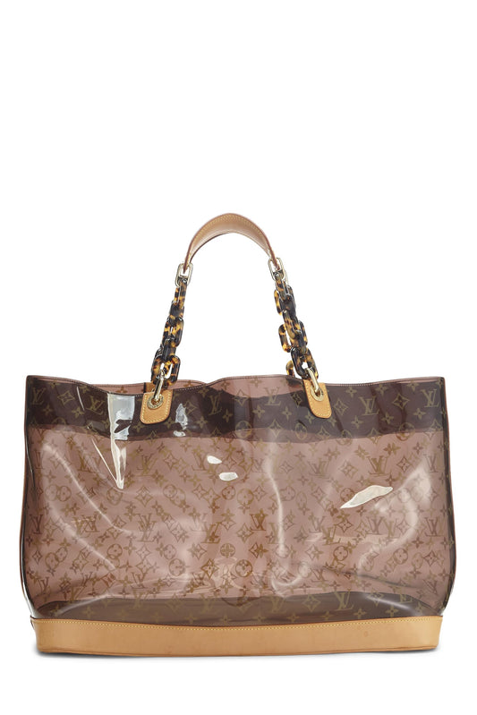 Louis Vuitton, Brown Monogram Vinyl Ambre Cabas GM, Brown
