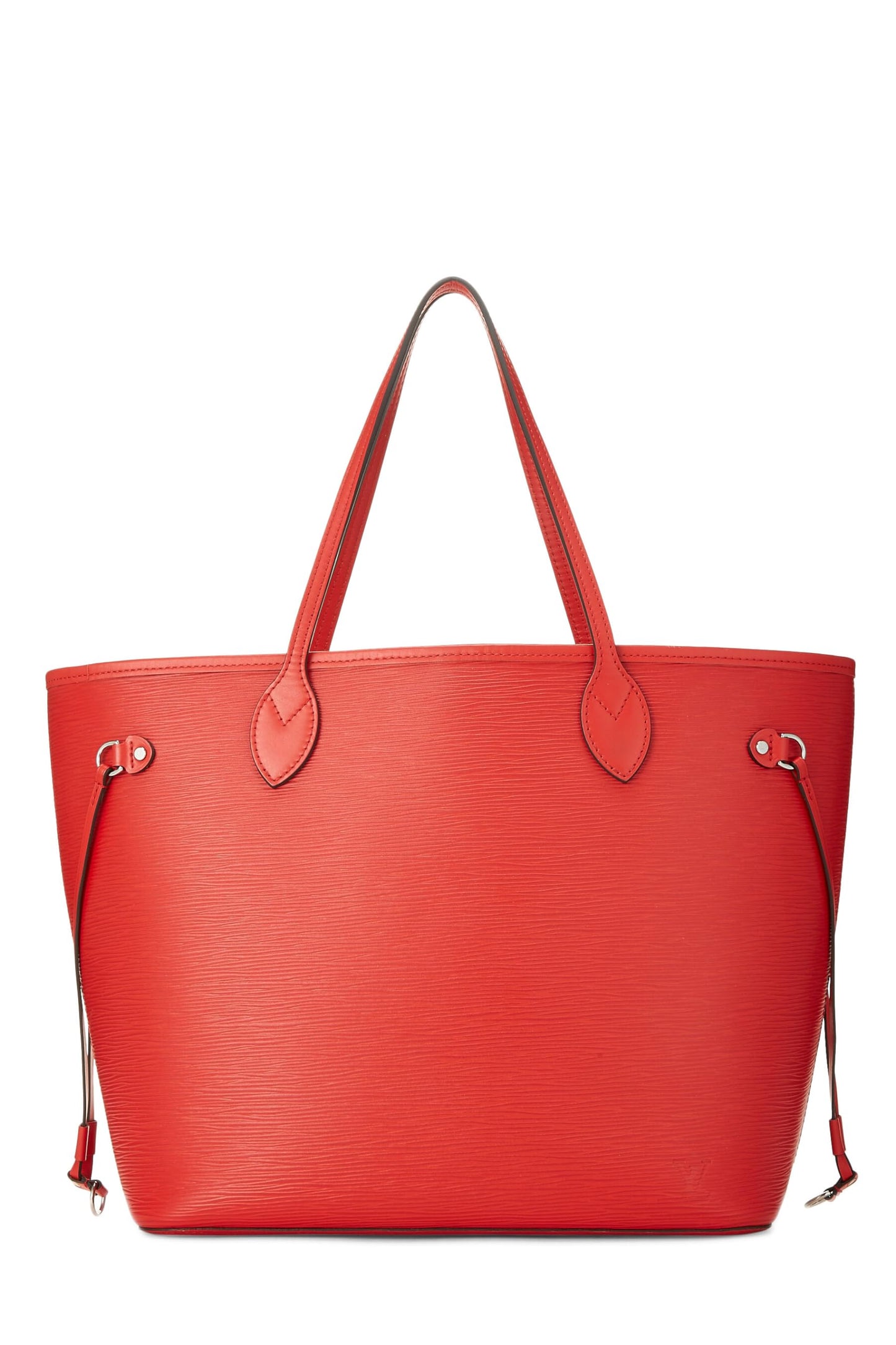 Louis Vuitton, Rouge Epi Neverfull MM NM, Red