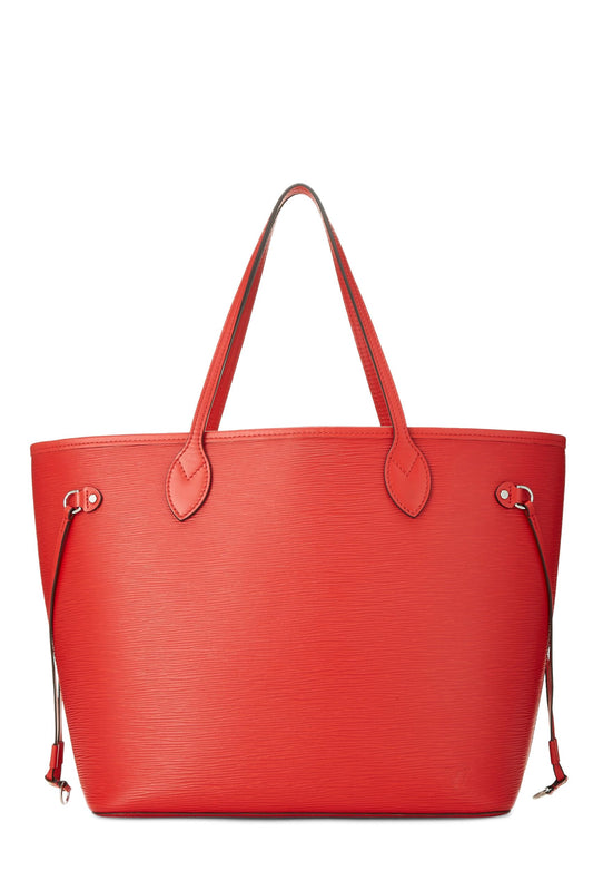 Louis Vuitton, Rouge Epi Neverfull MM NM, Red