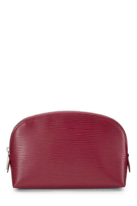 Louis Vuitton, Fuchsia Epi Pochette Cosmetique, Pink