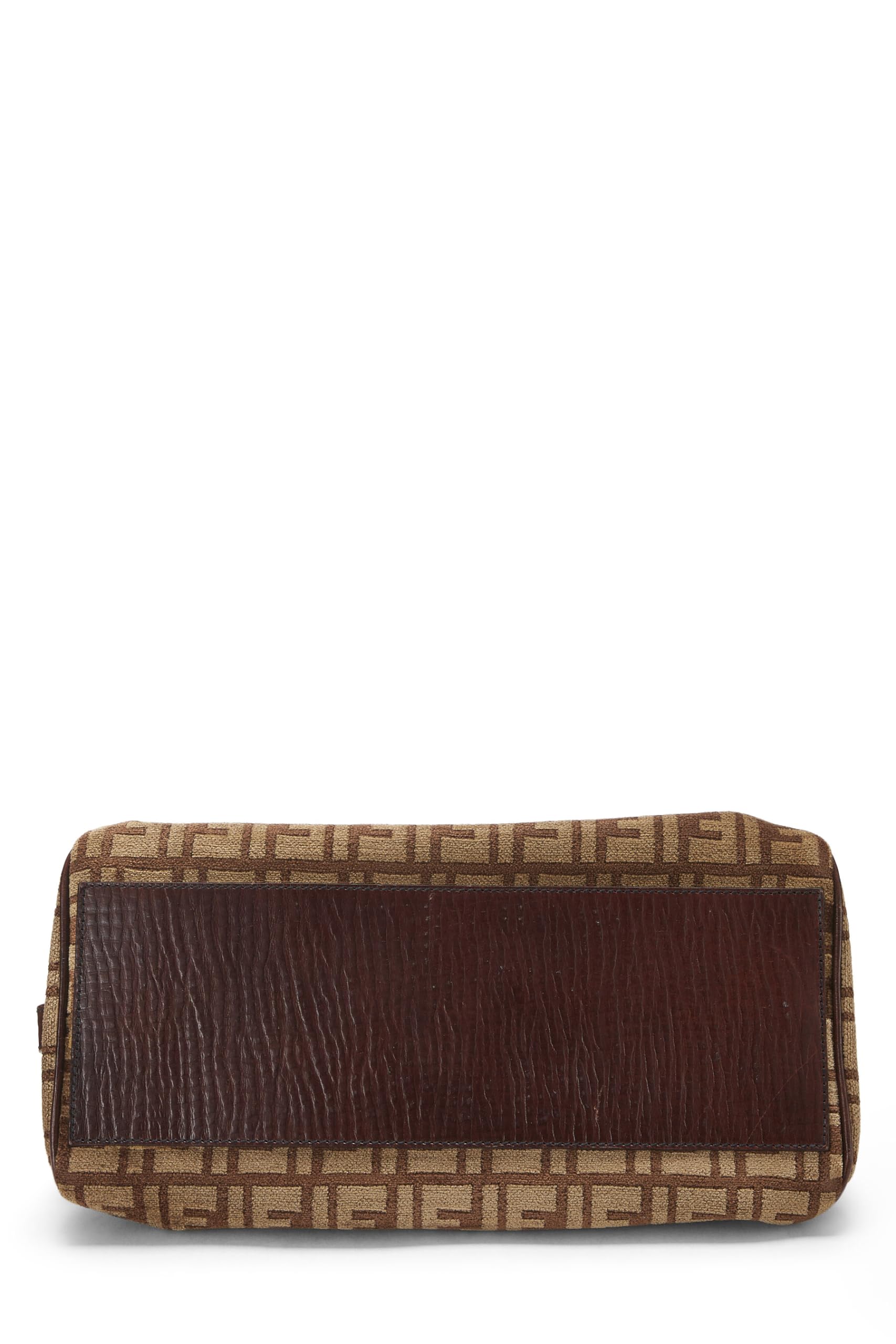 Fendi, Brown Zucca Velour Bag Du Jour Medium, Brown