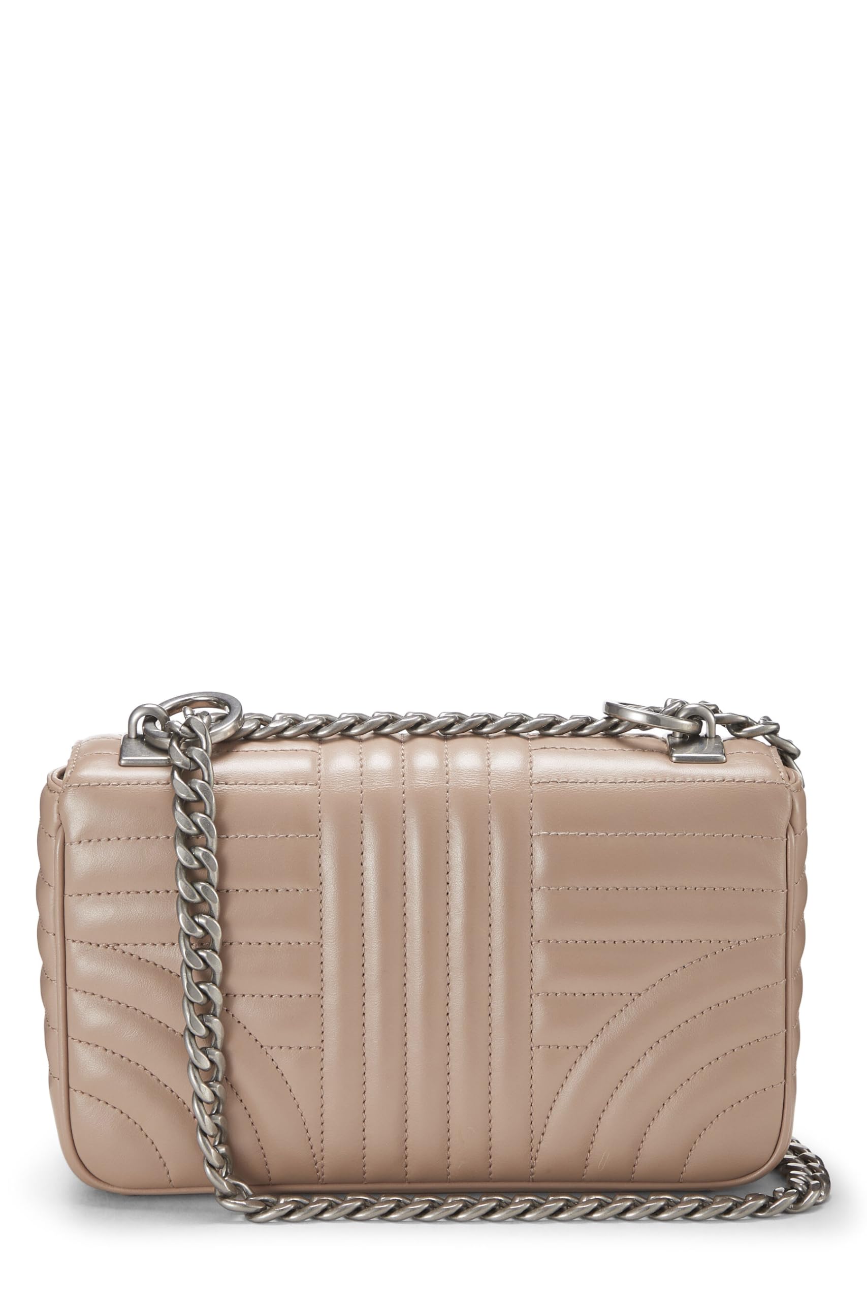 Prada, Pink Calfskin Diagramme Flap Bag Small, Pink