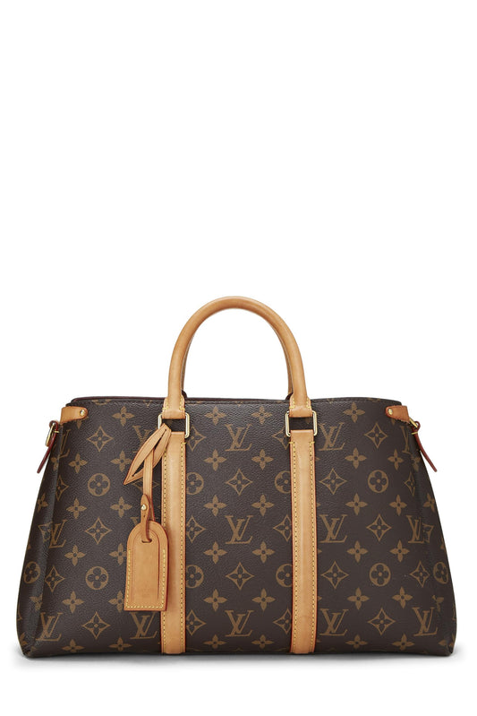 Louis Vuitton, Monogram Canvas Soufflot MM NM, Brown