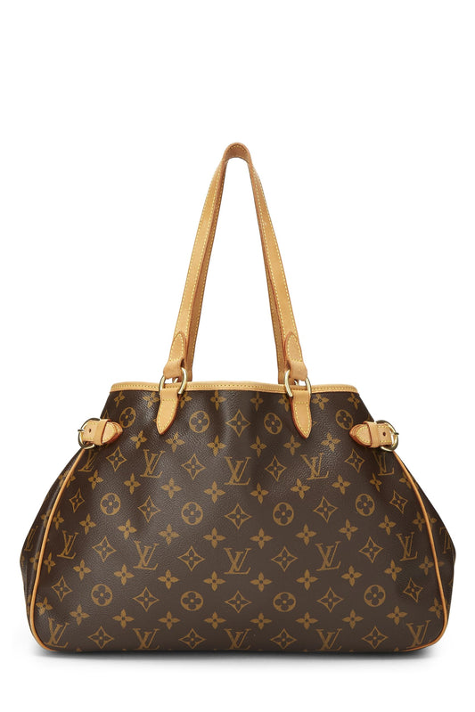 Louis Vuitton, Monogram Canvas Batignolles Horizontal, Brown