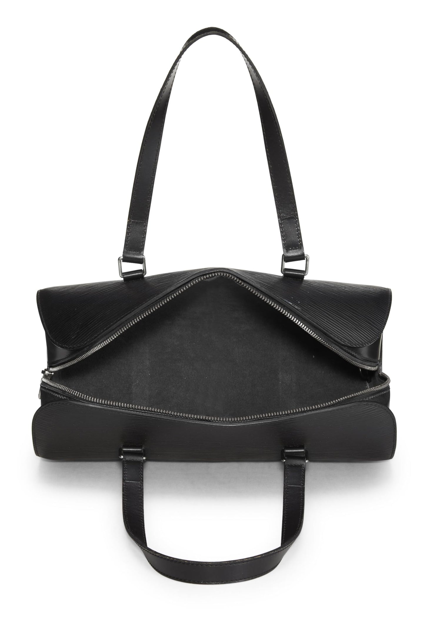 Louis Vuitton, Black Epi Soufflot & Mini Set, Black