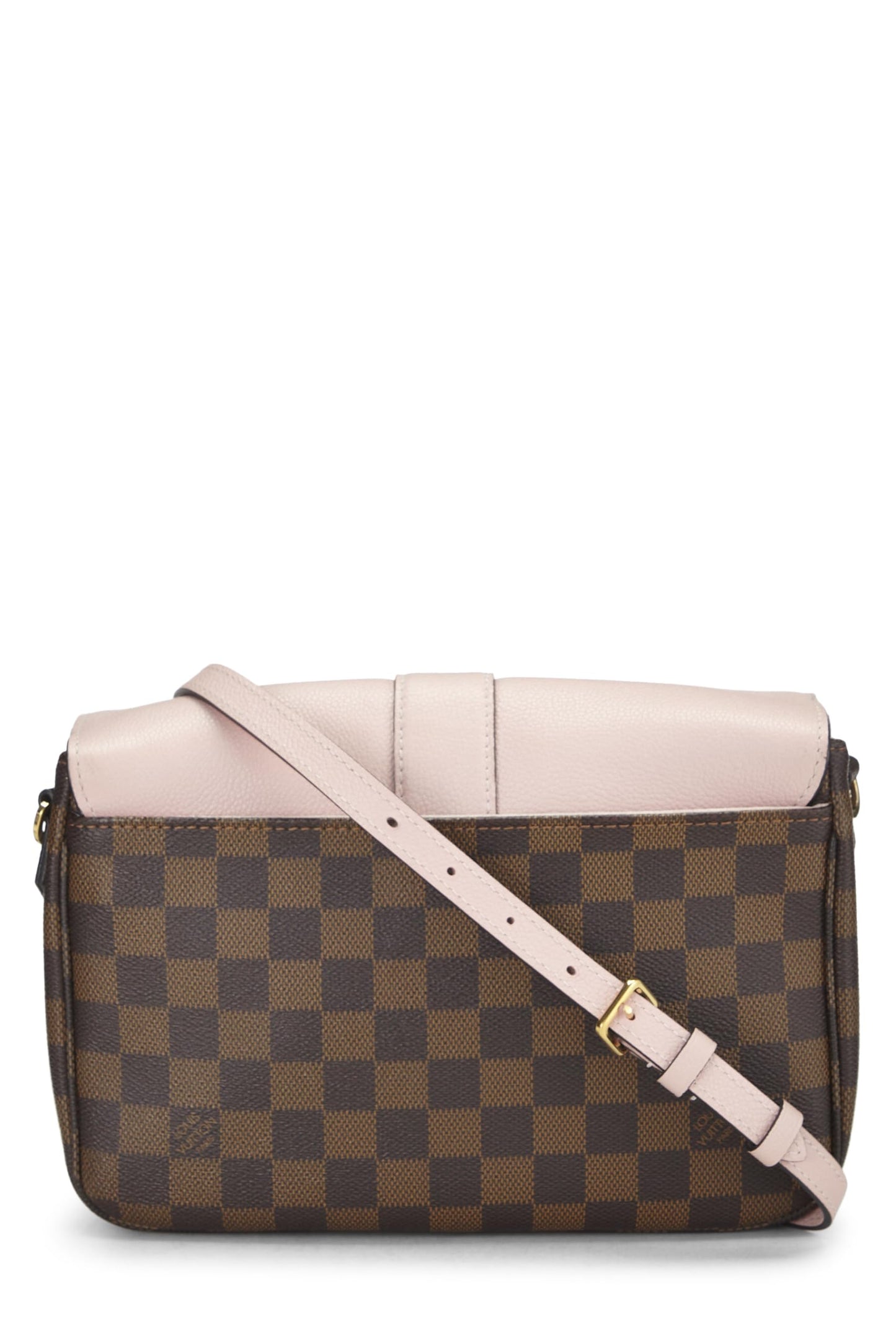 Louis Vuitton, Pink Damier Ebene Clapton Crossbody, Pink