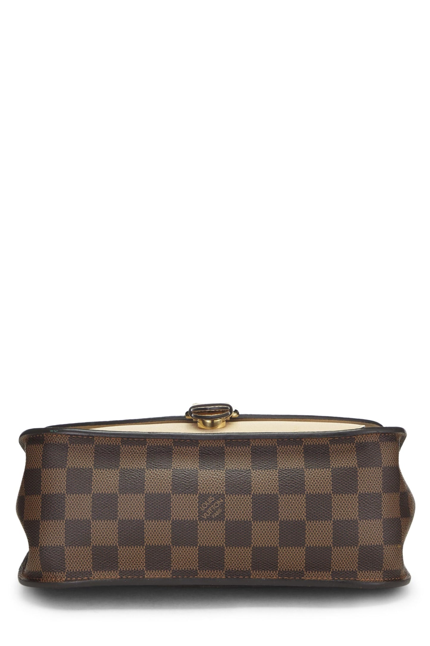 Louis Vuitton, Cream Damier Ebene Beaumarchais, Cream
