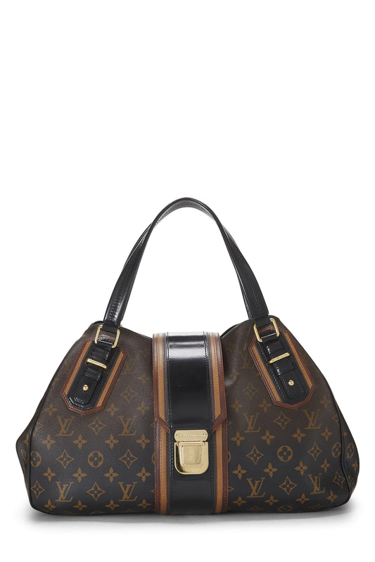 Louis Vuitton, Black Monogram Mirage Griet, Black