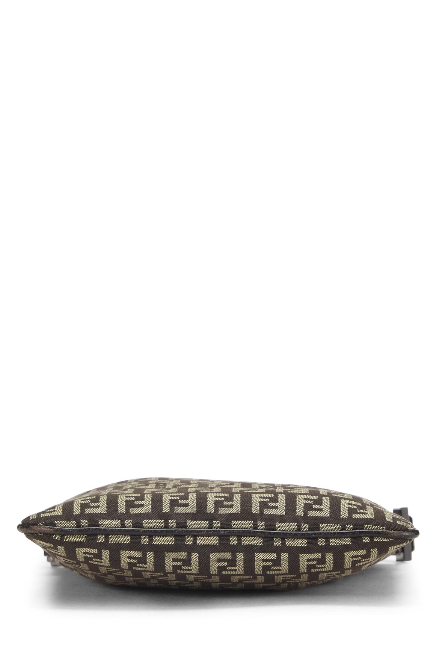 Fendi, Brown Zucchino Canvas Crossbody, Brown
