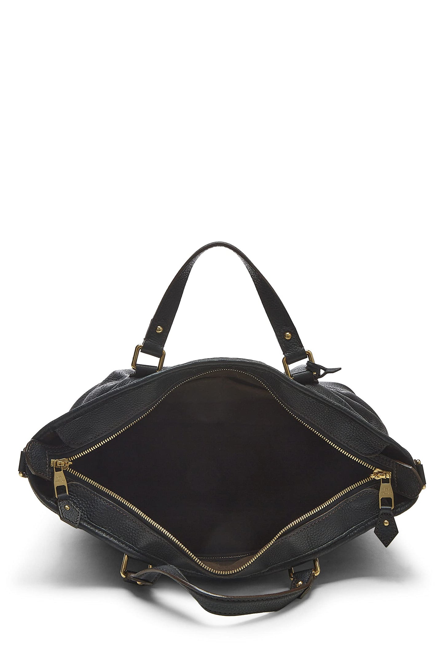 Louis Vuitton, Black Monogram Mahina Leather Stellar PM, Black
