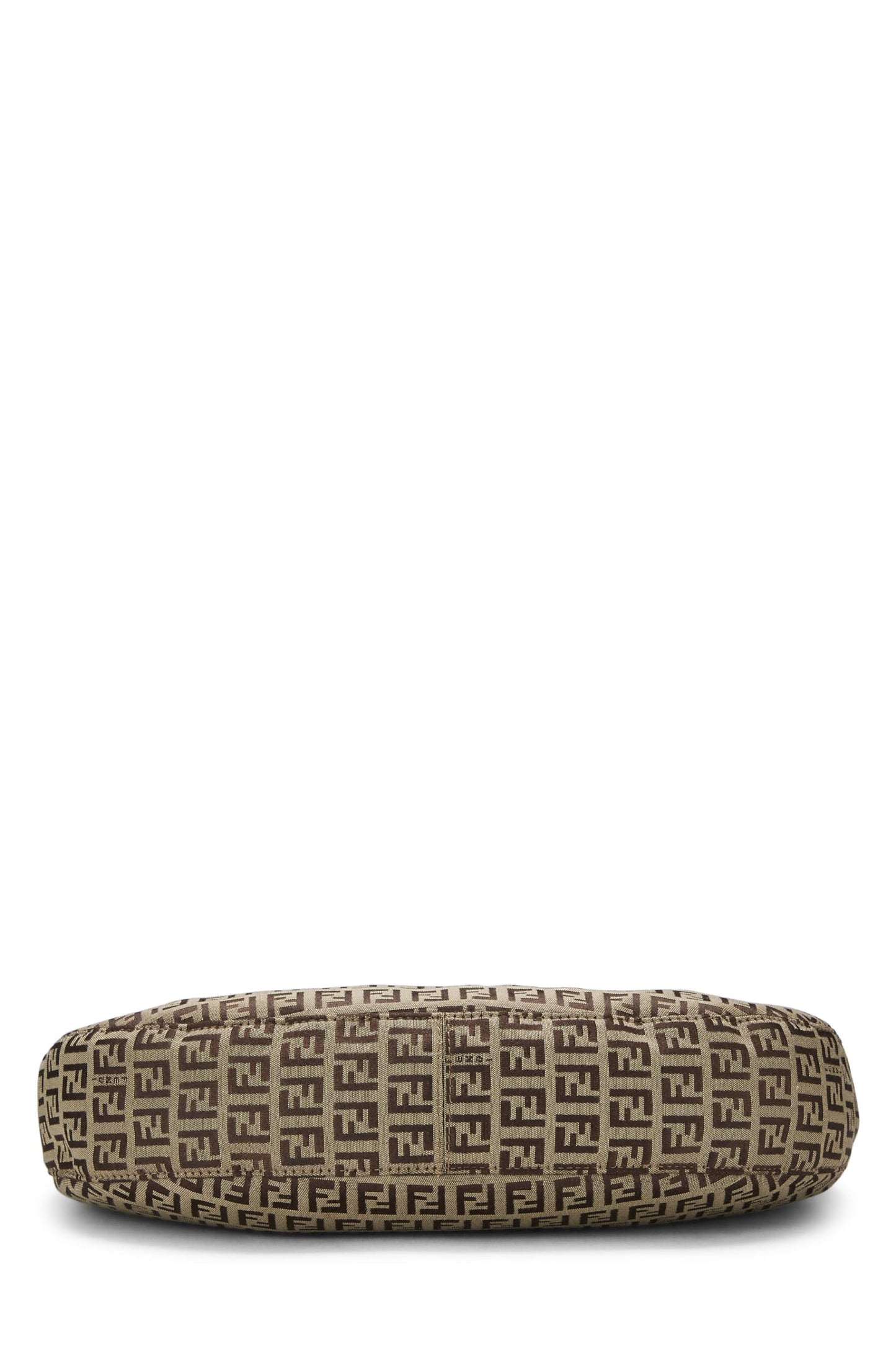 Fendi, Brown Zucchino Canvas Hobo Bag, Brown