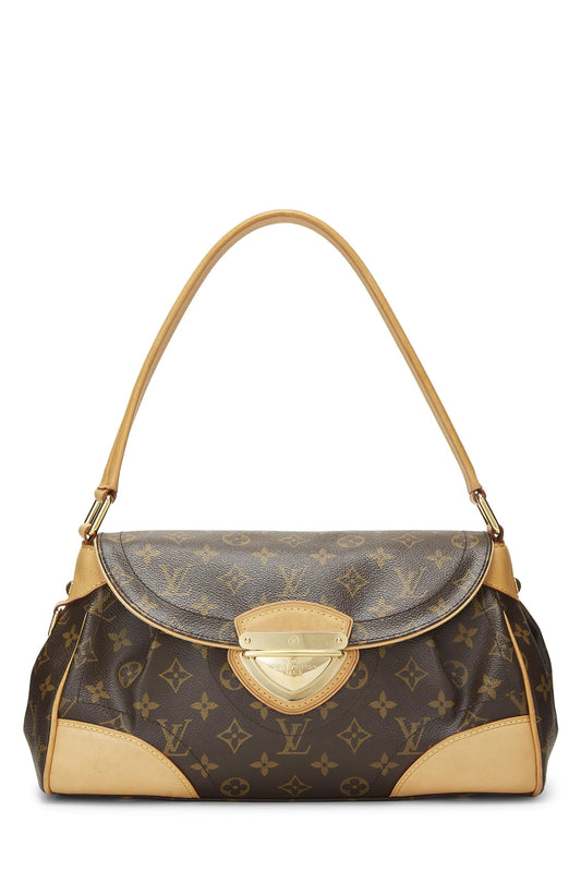 Louis Vuitton, Monogram Canvas Beverly MM, Brown