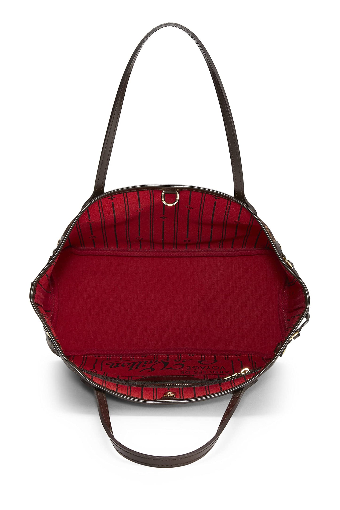 Louis Vuitton, Damier Ebene Neverfull PM, Brown