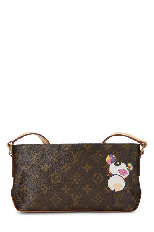 Louis Vuitton, Takashi Murakami x Louis Vuitton Monogram Canvas Panda Trotteur, Brown