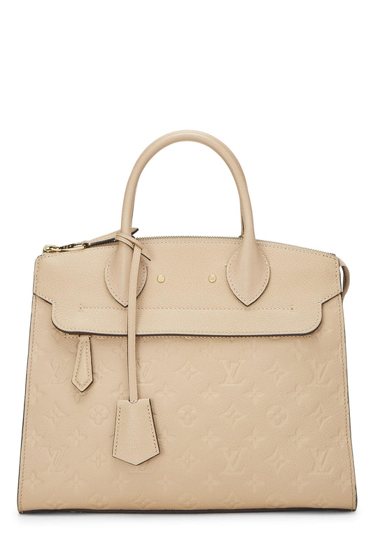 Louis Vuitton, Dune Empreinte Pont Neuf MM, Beige