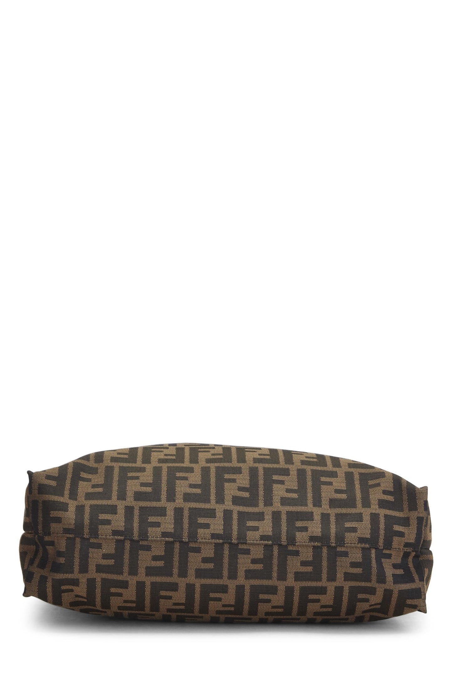 Fendi, Brown Zucca Canvas Vertical Tote Medium, Red