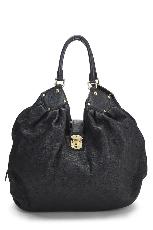 Louis Vuitton, Black Monogram Mahina XL, Black