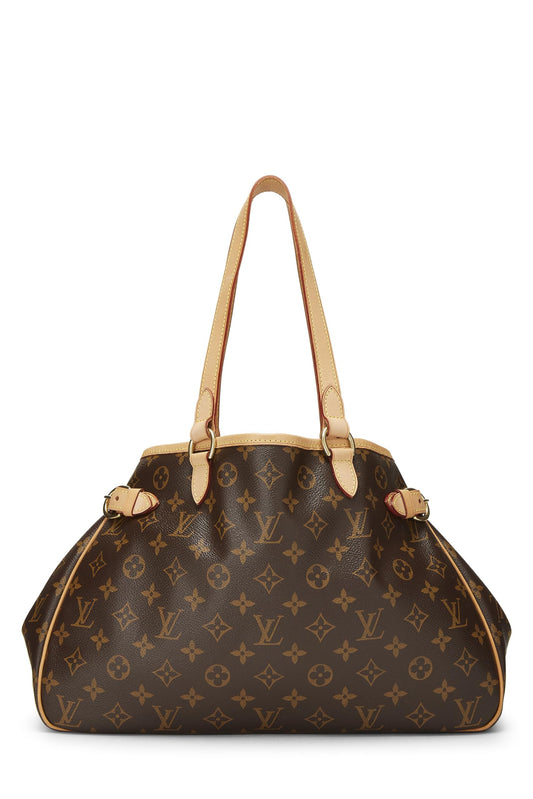 Louis Vuitton, Monogram Canvas Batignolles Horizontal, Brown