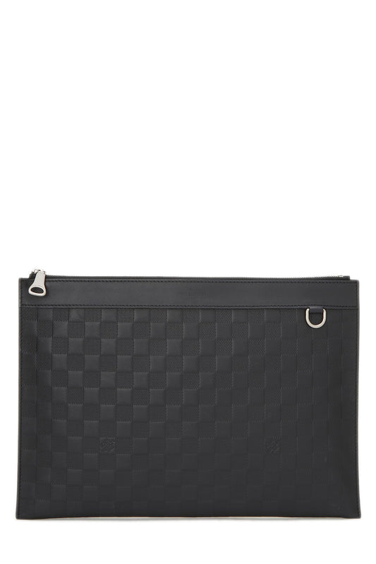 Louis Vuitton, Damier Infini Pochette Discovery, Black
